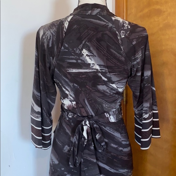 BCBG Gray and Black Dress - Picture 4 of 8